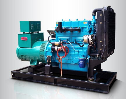 湖州上柴30kw大型柴油发二手电机组_COPY